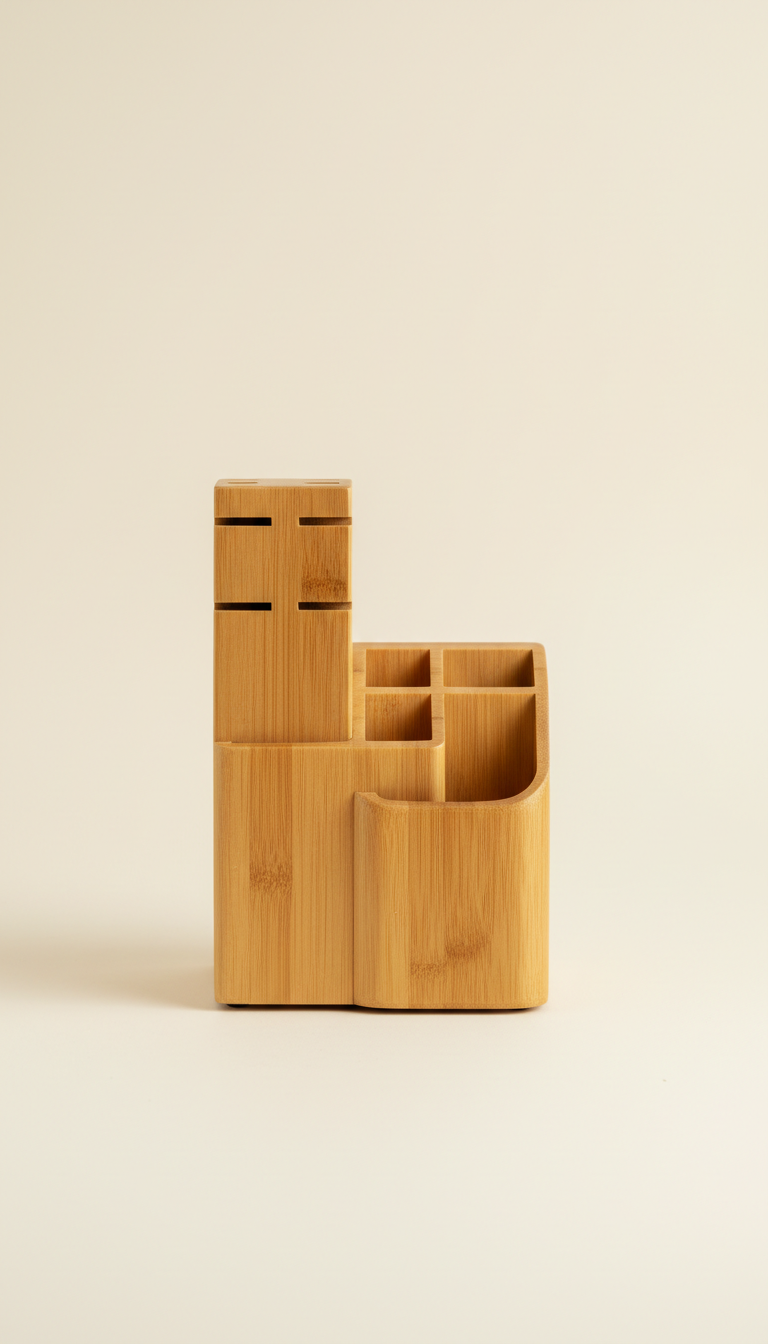 Rustic Bamboo Wall Lamp Kit