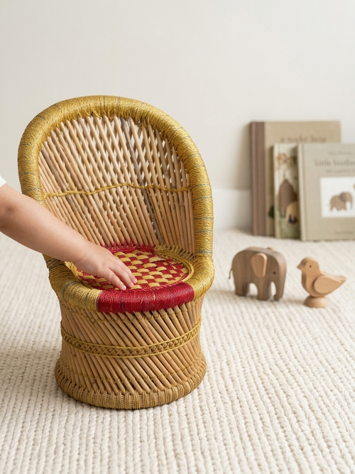 Kids’ Bamboo Artisan Armchair
